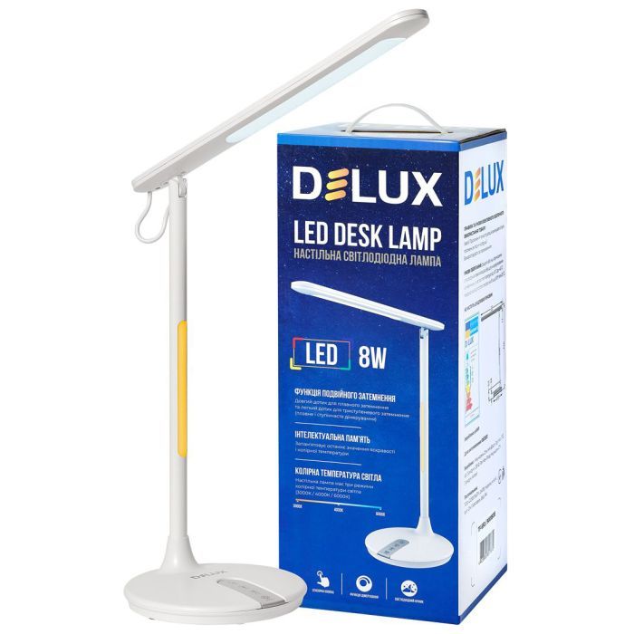 Настольная лампа Delux LED TF-550 8 Вт (90018135) изображение 2