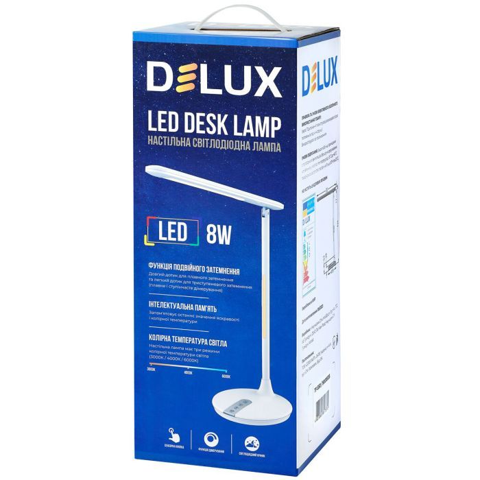 Настольная лампа Delux LED TF-550 8 Вт (90018135) изображение 3