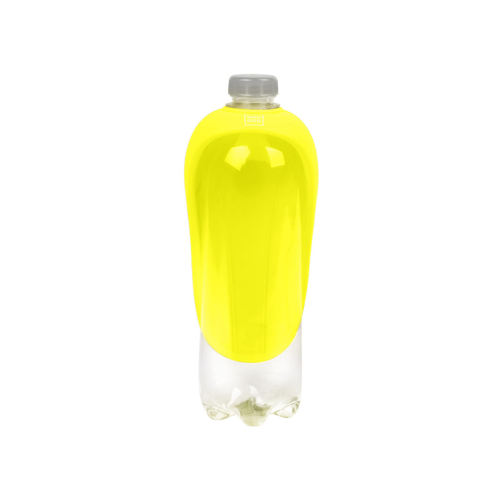 Универсальная посуда для животных WAUDOG Silicone Поилка-насадка на бутылку 165х90 мм серая (507711) изображение 4