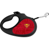 Поводок для собак WAUDOG R-leash "Супермен Лого красный" M до 25 кг 5 м (8125-1007-01)