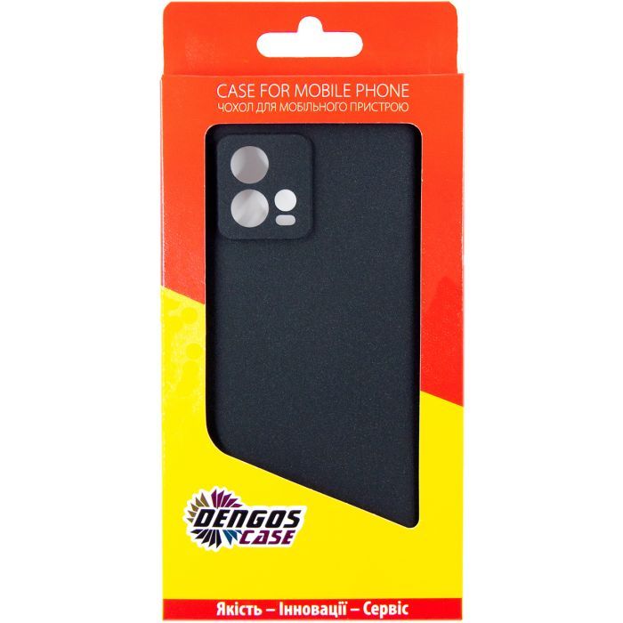 Чехол для мобильного телефона Dengos Carbon Motorola Moto G72 (black) (DG-TPU-CRBN-188) изображение 5