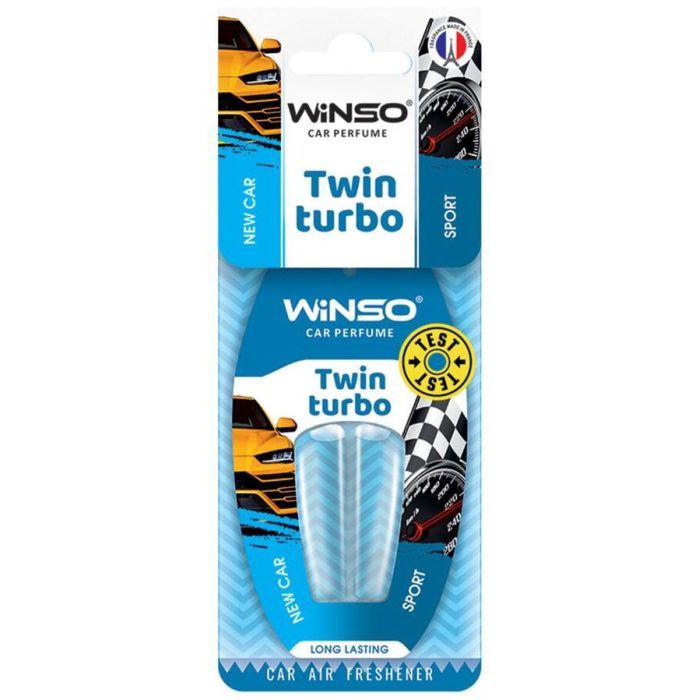 Ароматизатор для автомобиля WINSO Twin Turbo - New Car Fresh (538770)