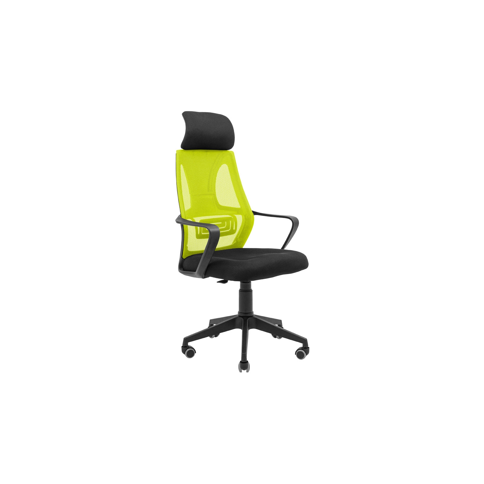 Офисное кресло Richman Профи Пластик Пиастра Сетка черная+зеленая (ADD0003193)