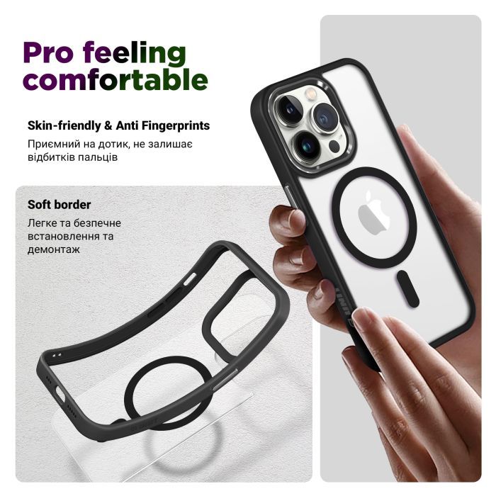 Чехол для мобильного телефона Armorstandart Unit MagSafe Apple iPhone 15 Pro Black (ARM69353) изображение 2
