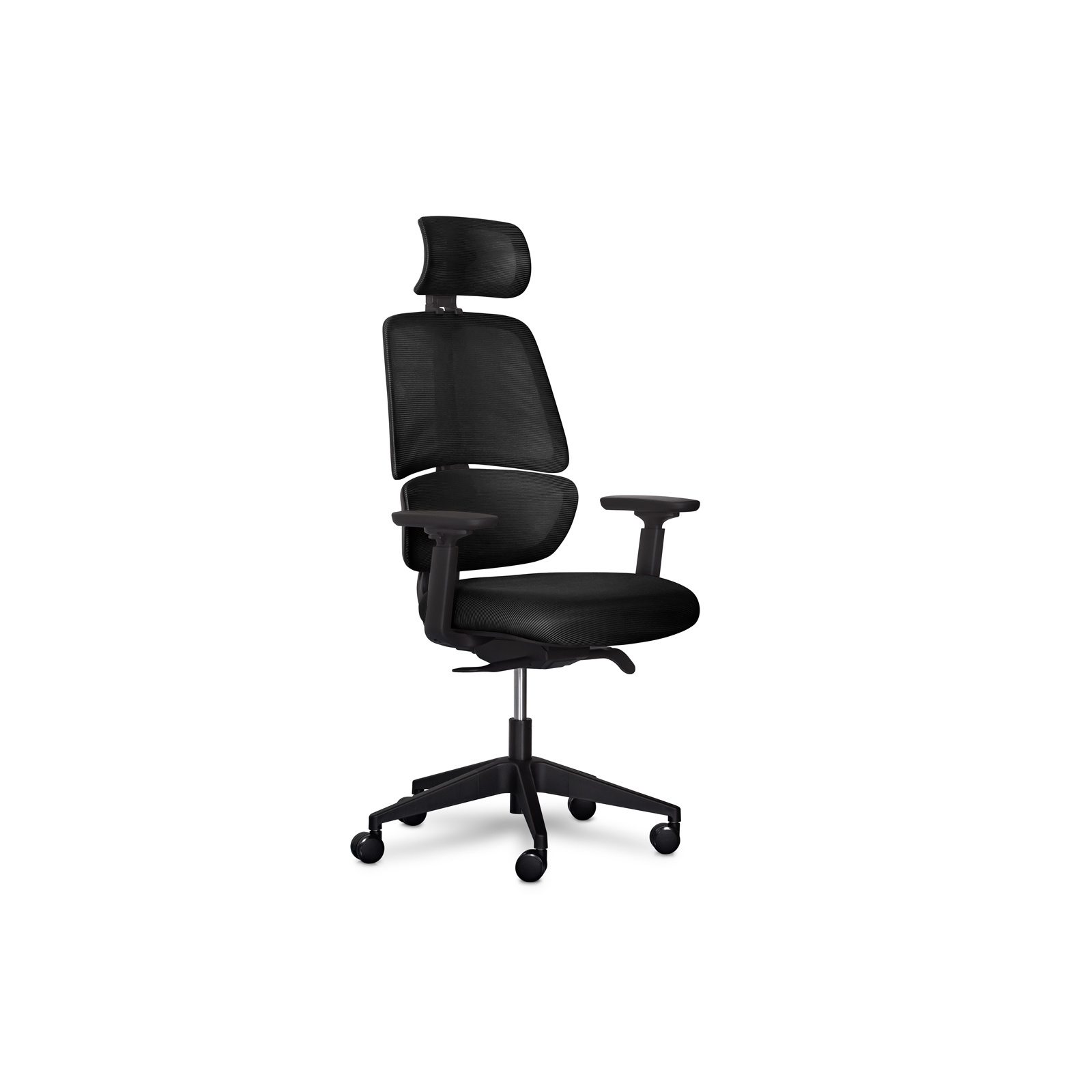 Офісне крісло Mealux Leo Air Plus Black (Y-546 KB)