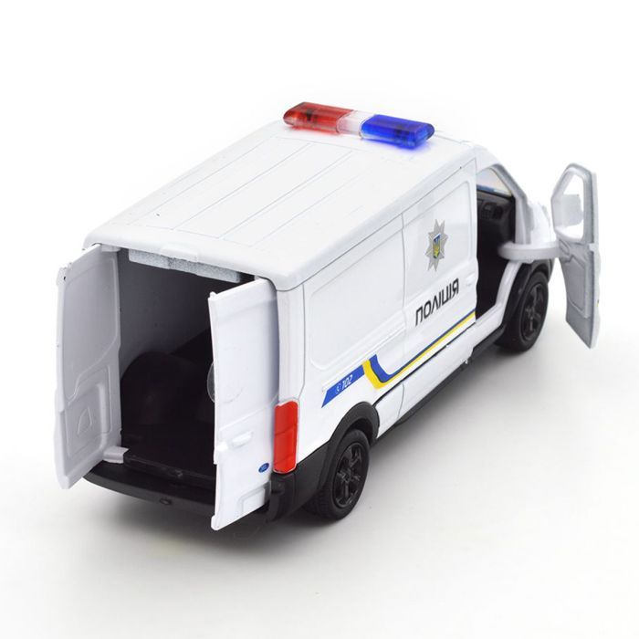Машина TechnoDrive Ford Transit Van Полиция (250343U) изображение 10