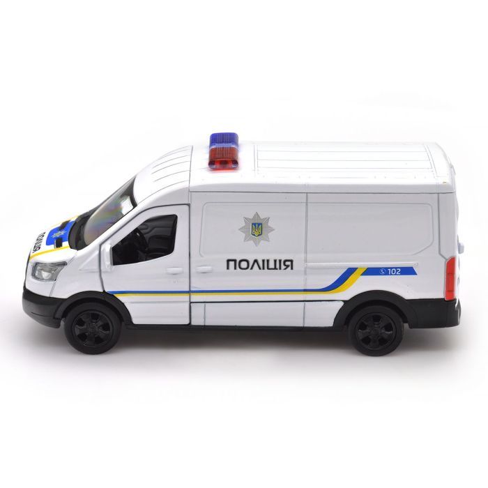 Машина TechnoDrive Ford Transit Van Полиция (250343U) изображение 4
