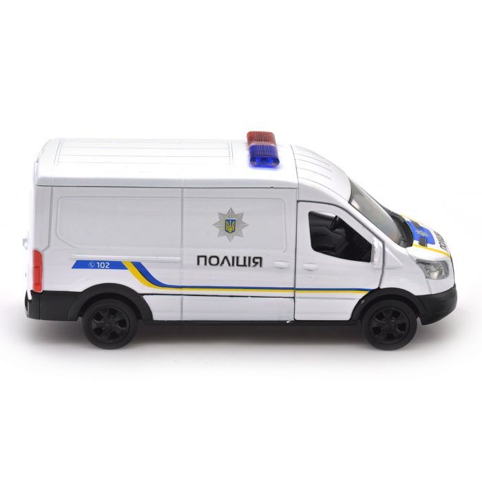Машина TechnoDrive Ford Transit Van Полиция (250343U) изображение 7