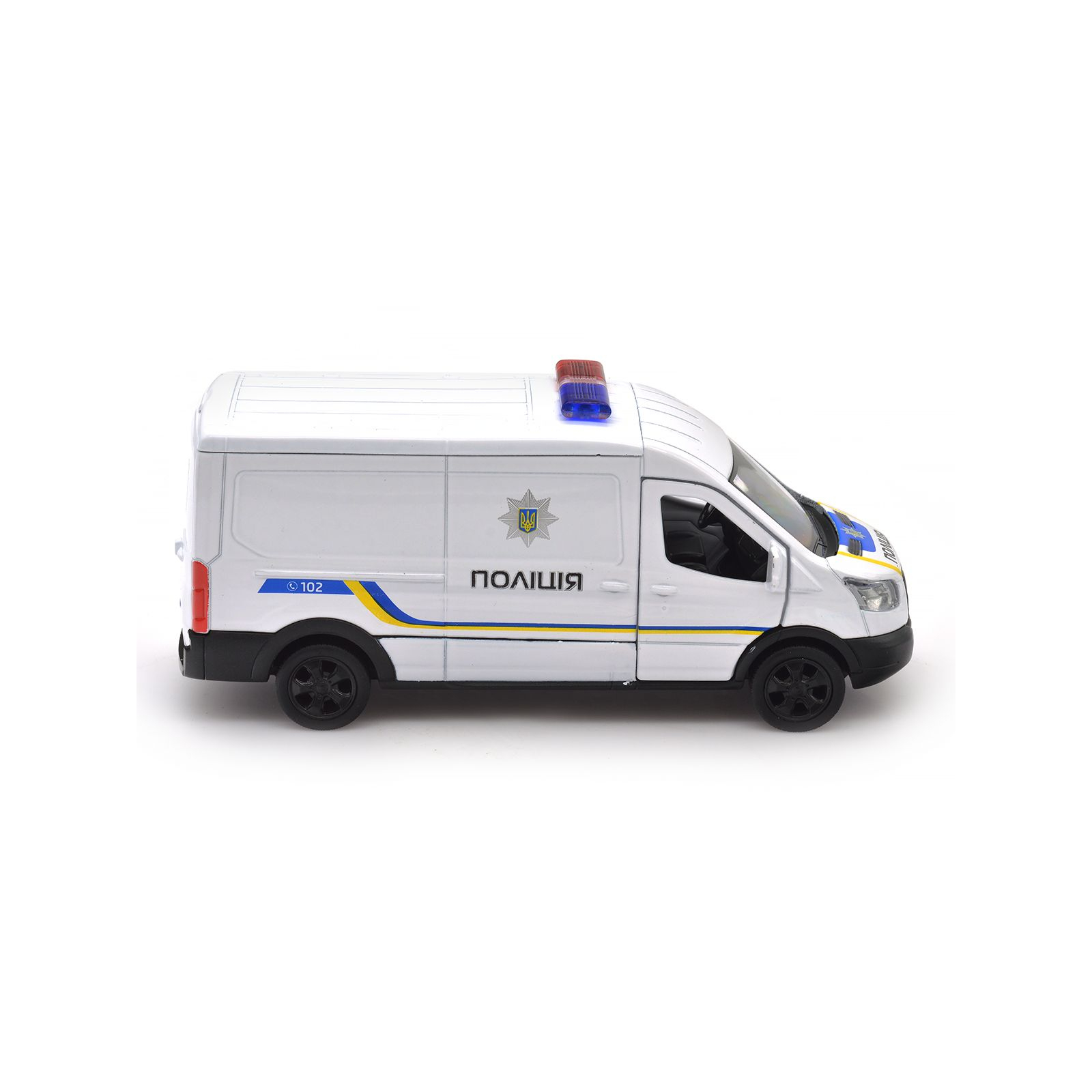 Машина Techno Drive Ford Transit Van Полиция (250343U) изображение 7