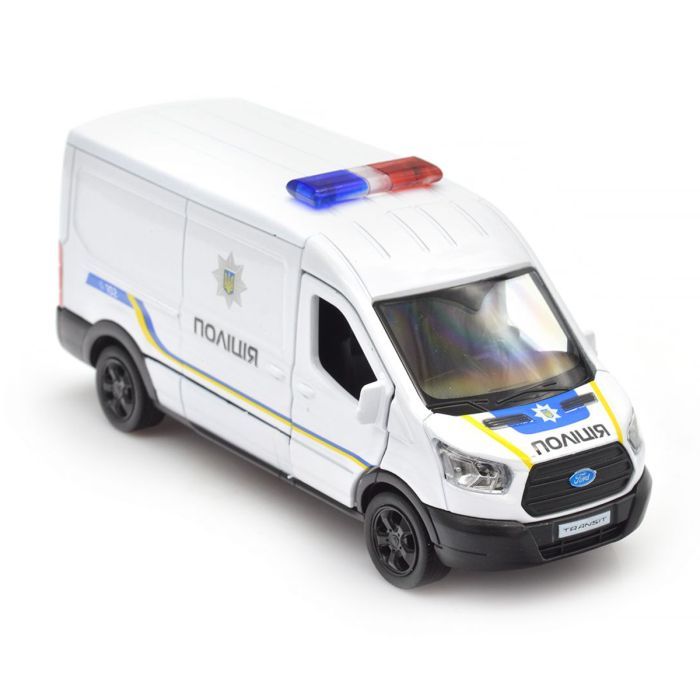 Машина TechnoDrive Ford Transit Van Полиция (250343U) изображение 8