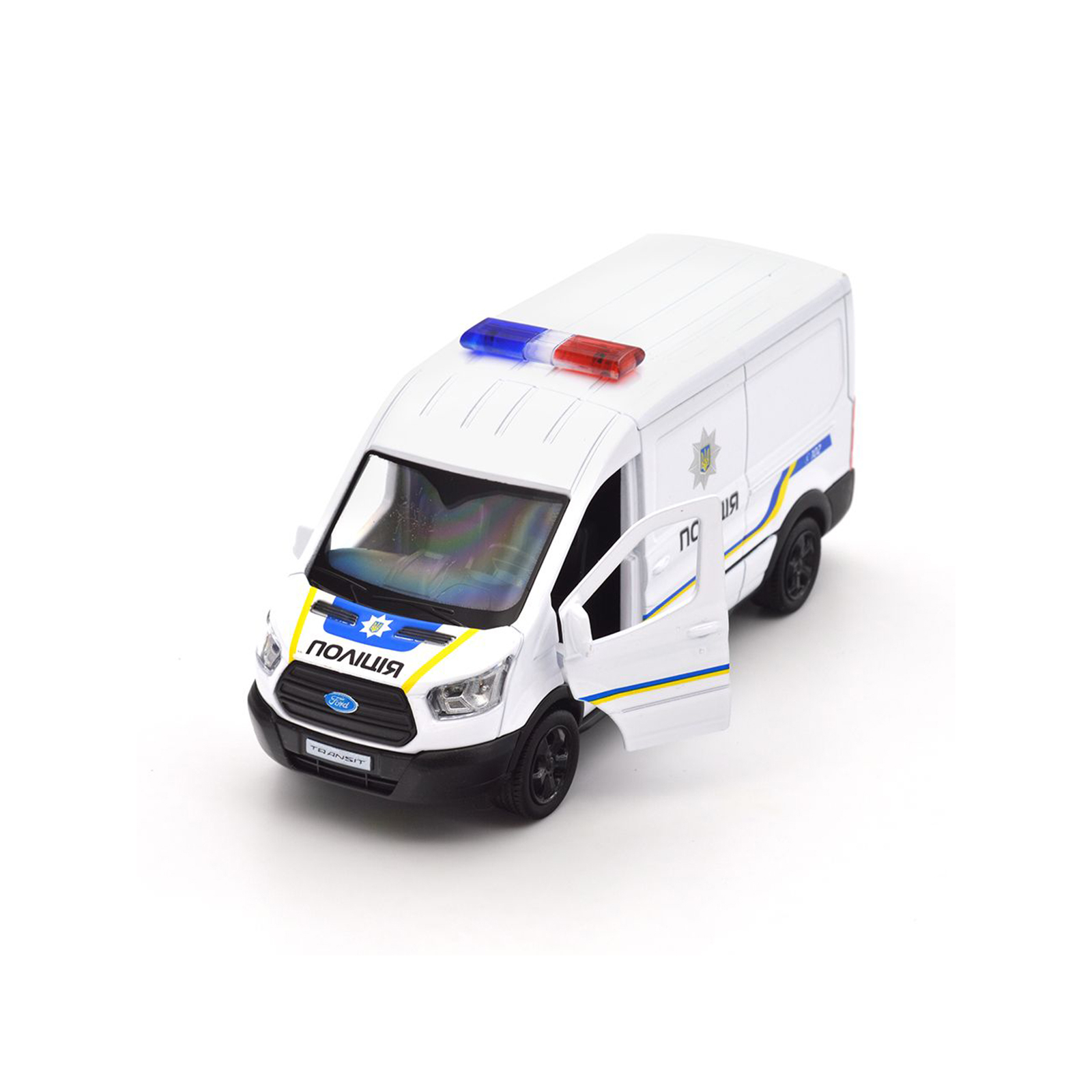 Машина Techno Drive Ford Transit Van Полиция (250343U) изображение 9