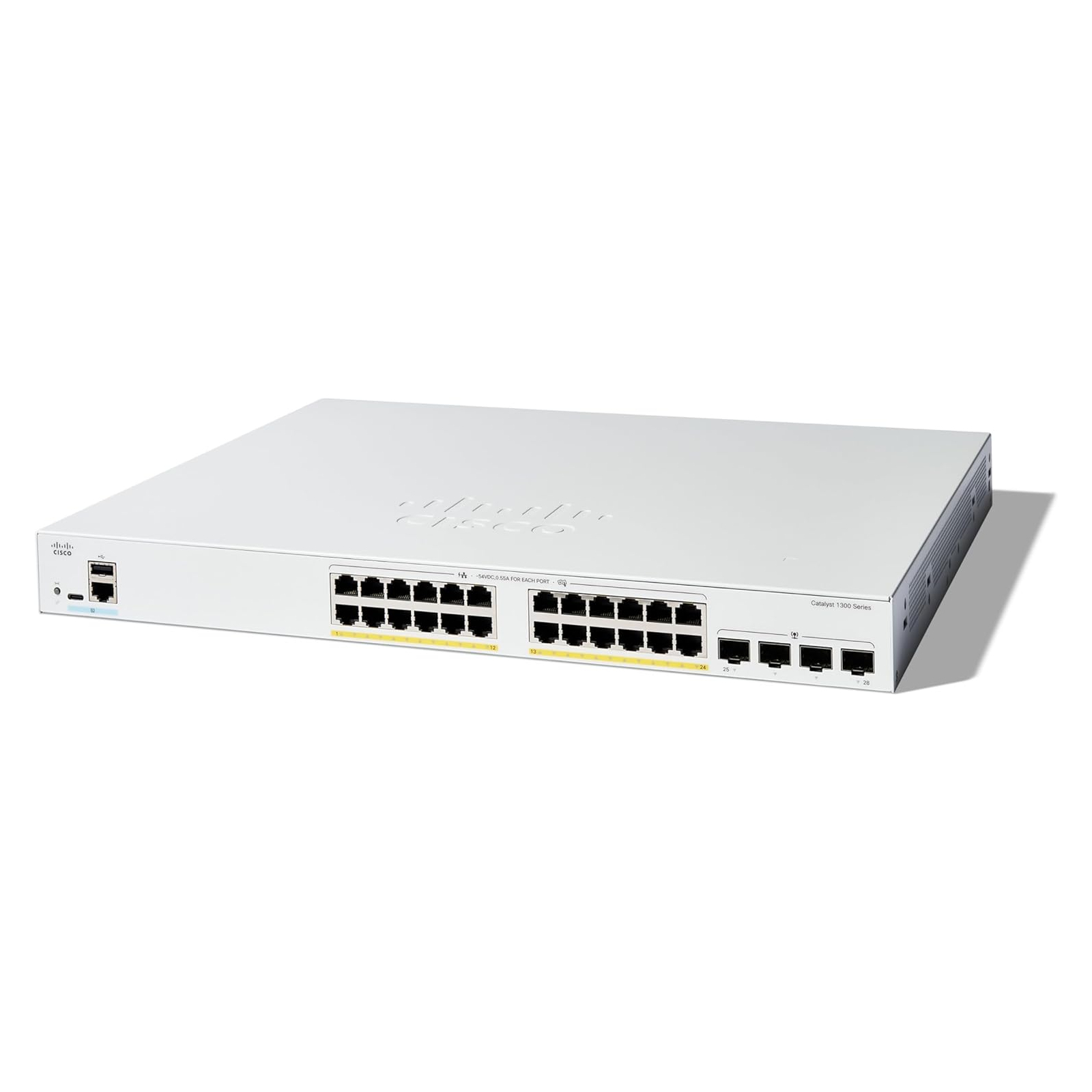Коммутатор сетевой Cisco C1300-24FP-4G