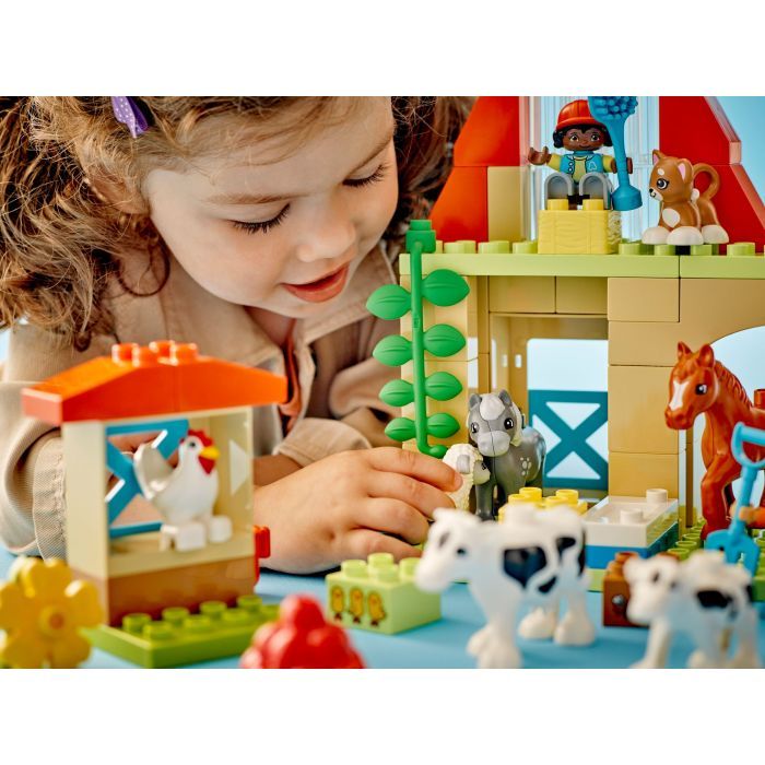 Конструктор LEGO DUPLO Town Догляд за тваринами на фермі 74 деталей (10416) зображення 6