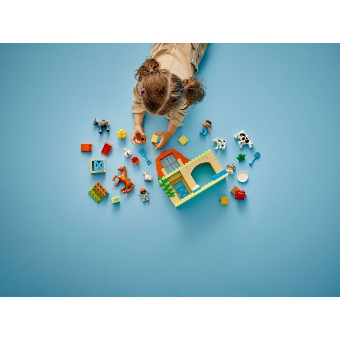 Конструктор LEGO DUPLO Town Догляд за тваринами на фермі 74 деталей (10416) зображення 7