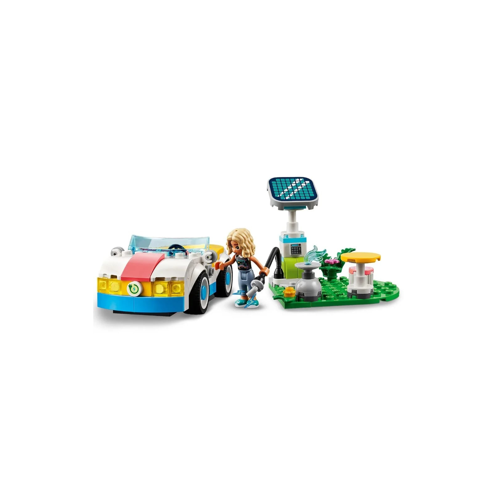 Конструктор LEGO Friends Електромобіль і зарядний пристрій 170 деталей (42609) зображення 7