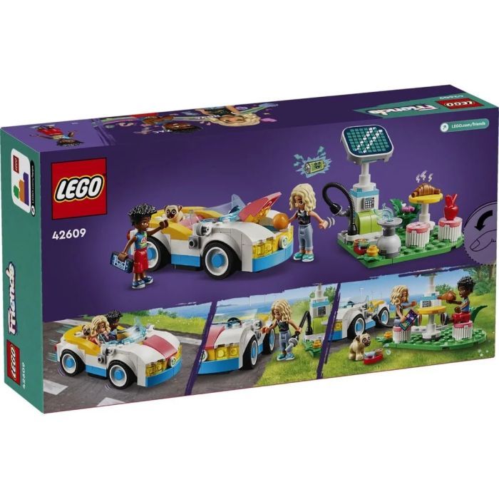 Конструктор LEGO Friends Электромобиль и зарядное устройство 170 деталей (42609) изображение 9