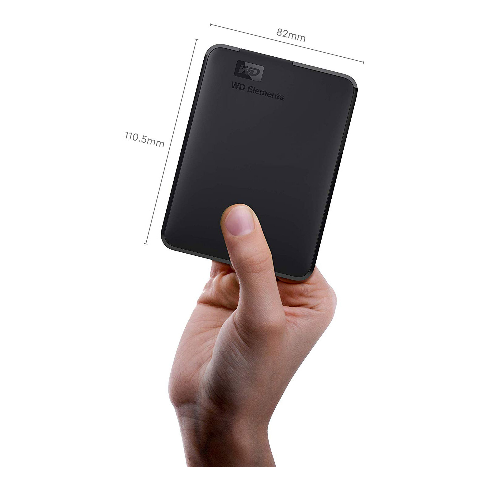 Внешний жесткий диск 2.5" 5TB Elements Portable WD (# WDBU6Y0050BBK-WESN #) изображение 4
