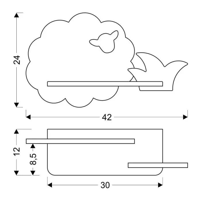 Светильник Candellux SHEEP (21-85146) изображение 2