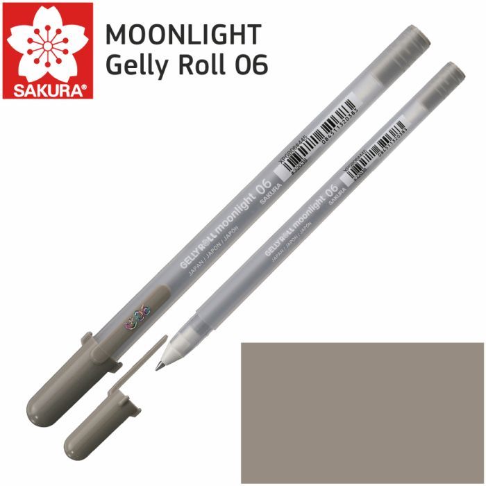 Ручка гелева Sakura MOONLIGHT Gelly Roll 06, Сірий теплий (84511320383)