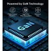 Зарядний пристрій Choetech GaN 2 USB-A / 2 USB-C 100W QC3.0/PD/PPS (PD8008-EU-WH) зображення 7