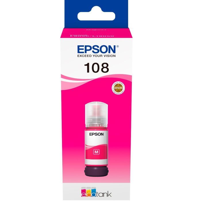 Контейнер з чорнилом Epson 108 EcoTank L8050/L18050 black (C13T09C14A) зображення 2
