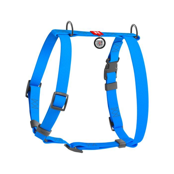 Шлея для собак WAUDOG Waterproof Н-подібна анатомічна М помаранчева (32814) зображення 2