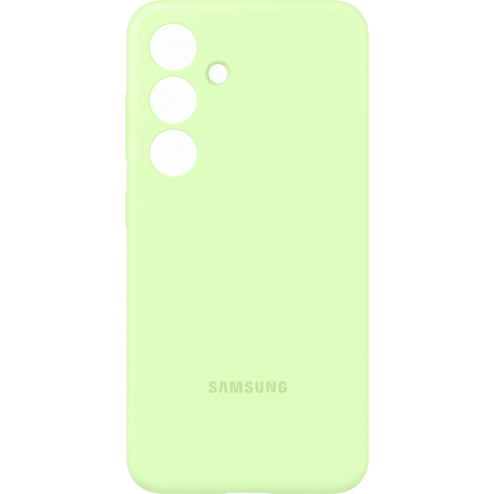 Чехол для мобильного телефона Samsung Galaxy S24 (S921) Silicone Case Lime (EF-PS921TGEGWW) изображение 4