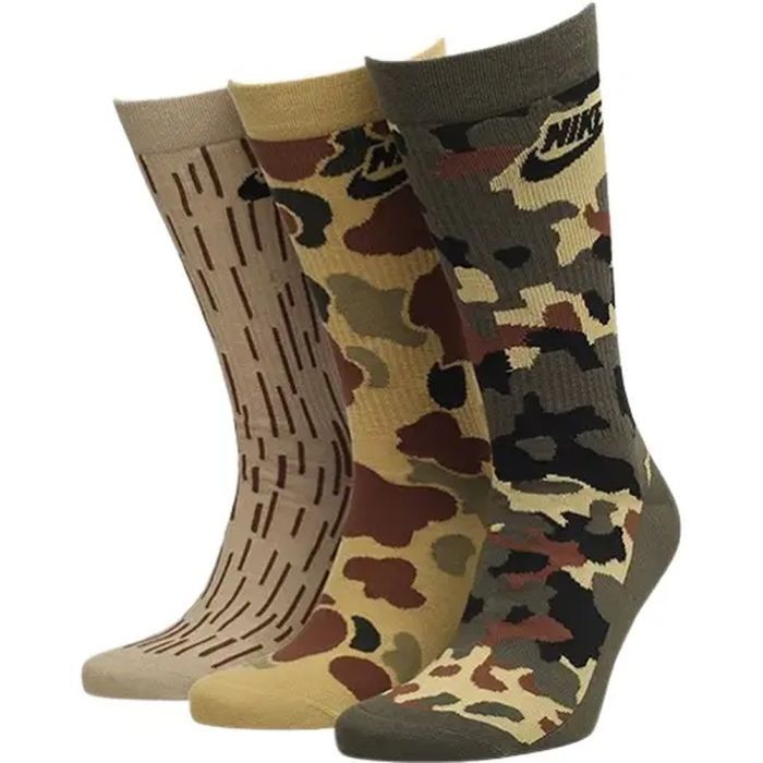 Носки Nike U NK EVERYDAY ESSENTIAL CREW DH3414-903 3 пари 38-42 Хакі (195244783762)