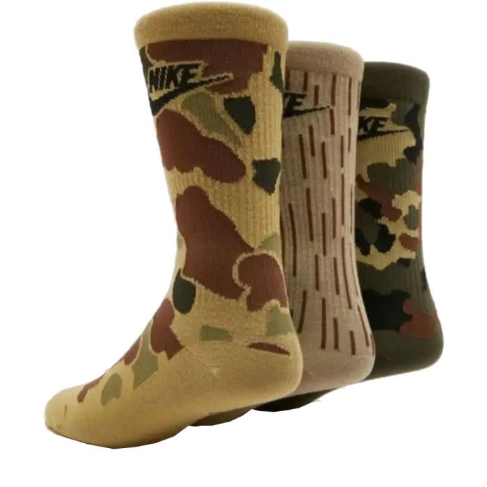 Носки Nike U NK EVERYDAY ESSENTIAL CREW DH3414-903 3 пари 38-42 Хакі (195244783762) изображение 2