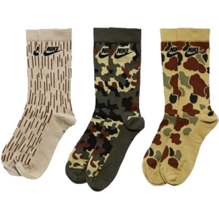 Носки Nike U NK EVERYDAY ESSENTIAL CREW DH3414-903 3 пари 38-42 Хакі (195244783762) изображение 4