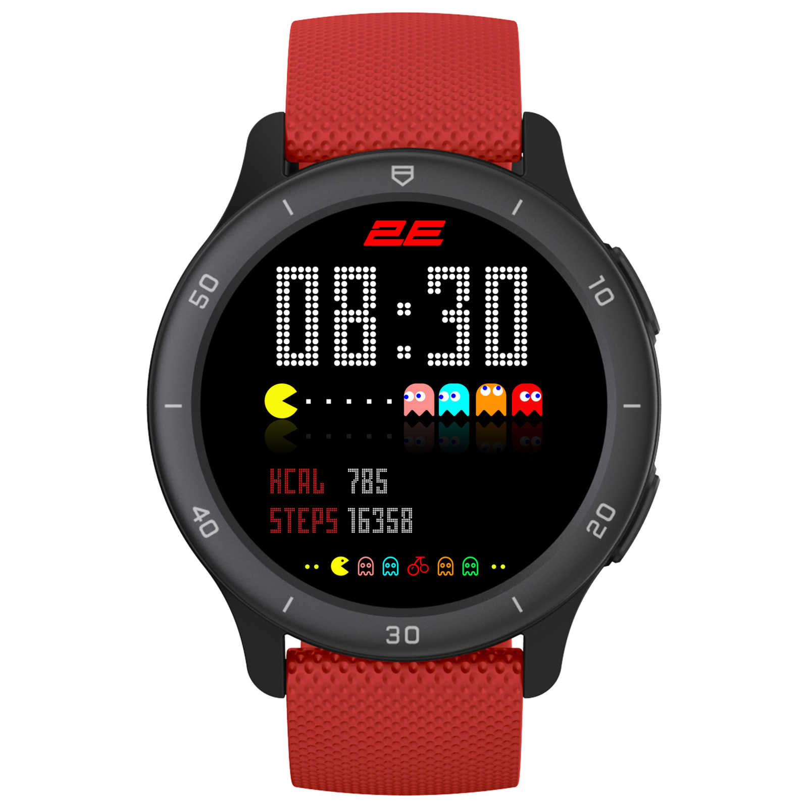 Смарт-часы 2E Motion GT2 47mm Black-Red (2E-CWW21BKRD) изображение 2