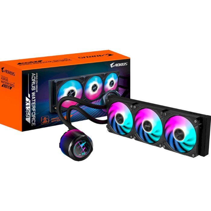 Система рідинного охолодження GIGABYTE AORUS WATERFORCE X II 360 зображення 5