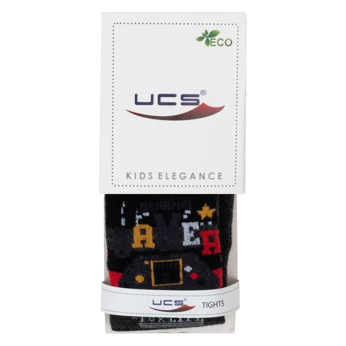Колготки дитячі UCS Socks GAMER (M0C0301-2413-86B-gray) зображення 3