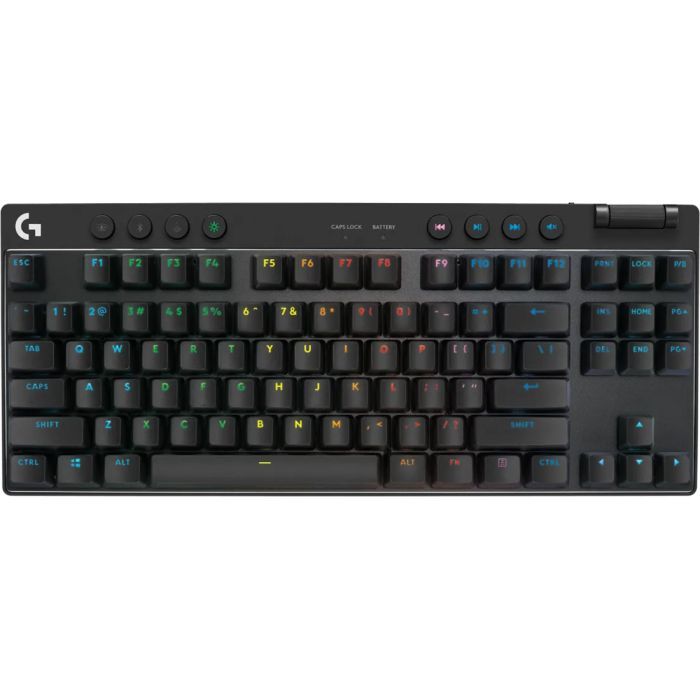 Клавіатура Logitech G PRO X TKL Lightspeed Tactile USB UA Magenta (920-012159)