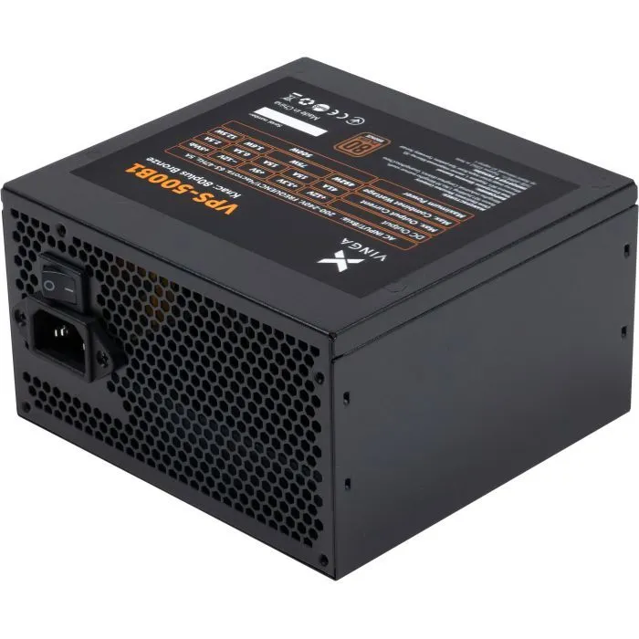 Блок питания Vinga 500W (VPS-500B1) изображение 2