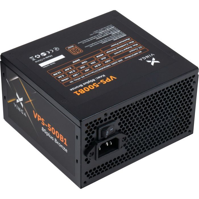 Блок живлення Vinga 500W (VPS-500B1) зображення 5