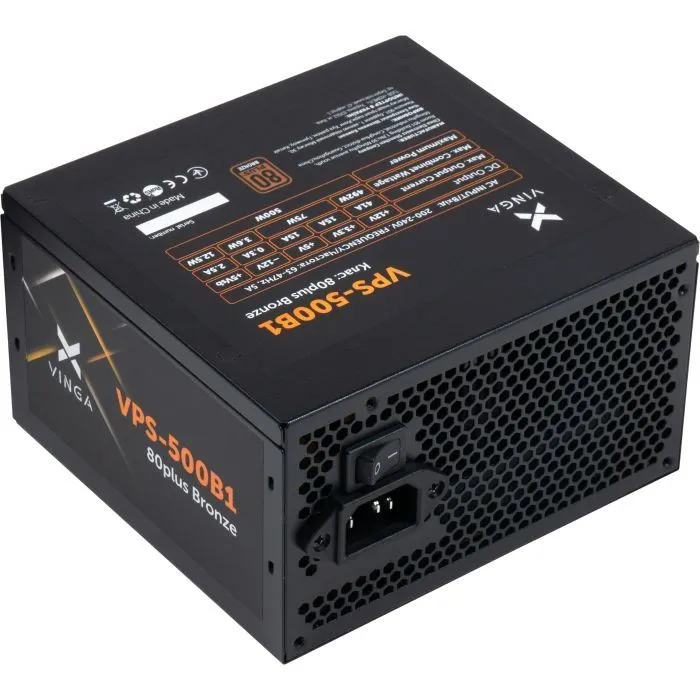 Блок питания Vinga 500W (VPS-500B1) изображение 5