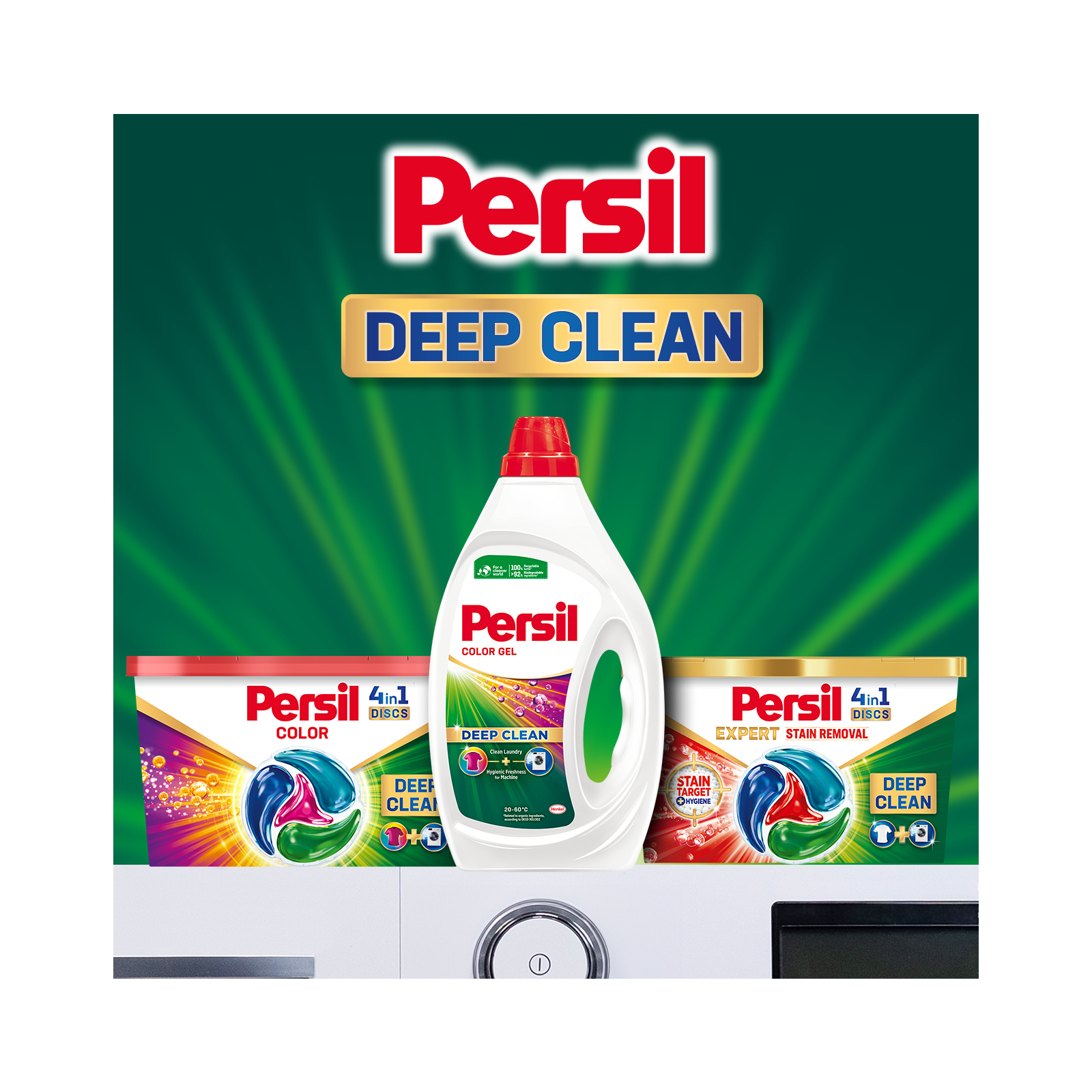 Гель для прання Persil Color Gel Deep Clean 990 мл (9000101599008) зображення 5