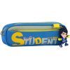 Пенал Cool For School 2 отделения с брелоком Голубой (CF6899-blue)
