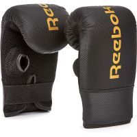 Боксерские перчатки Reebok Boxing Mitts Тренувальні чорний, золото RSCB-11130GD OSFM (885652018395) изображение 5