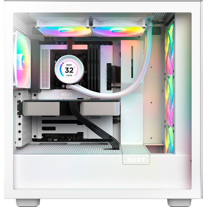 Система жидкостного охлаждения NZXT Kraken Elite RGB 280mm (RL-KR28E-W1) изображение 5