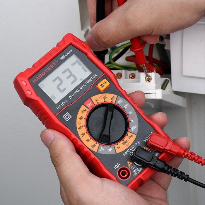 Цифровой мультиметр Habotest HT108L DC600V/10A, AC600V (HT108L) изображение 4