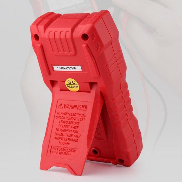 Цифровой мультиметр Habotest HT108L DC600V/10A, AC600V (HT108L) изображение 5