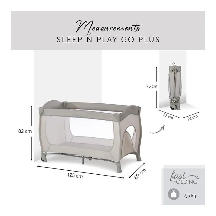 Детский манеж Hauck Sleep N Play Go Plus PB Rainbow (60084-9) изображение 8