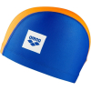 Шапка для плавання Arena Unix II JR 002384-101 синій, помаранчевий, блакитний Діт OSFM (3468336220733) зображення 2