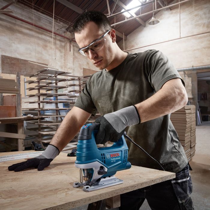 Электролобзик Bosch GST 750 520Вт, SDS, 800-3200 об/хв, кейс (0.601.5B4.121) изображение 8