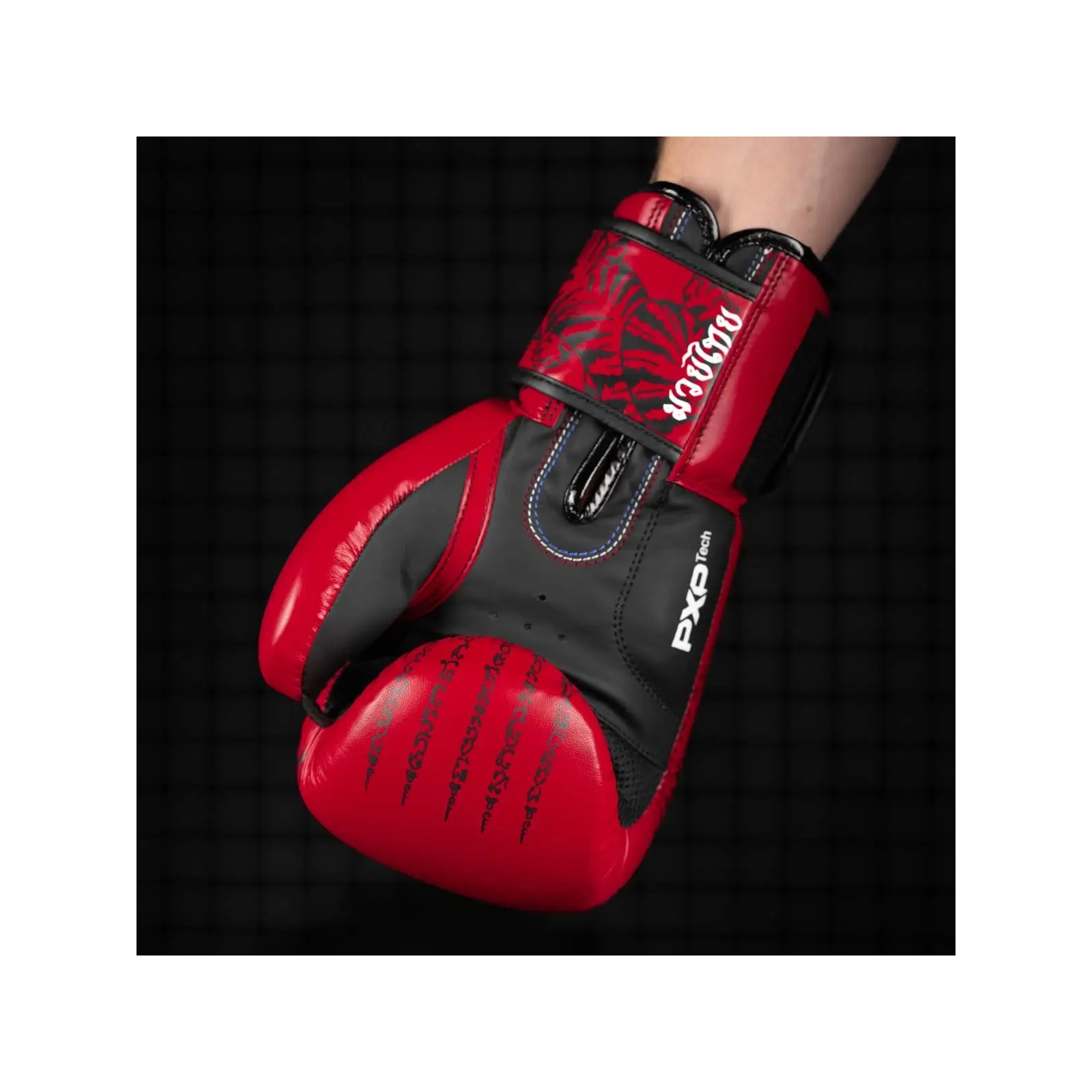 Боксерські рукавички Phantom Muay Thai Black 10oz (PHBG2329-10) зображення 10