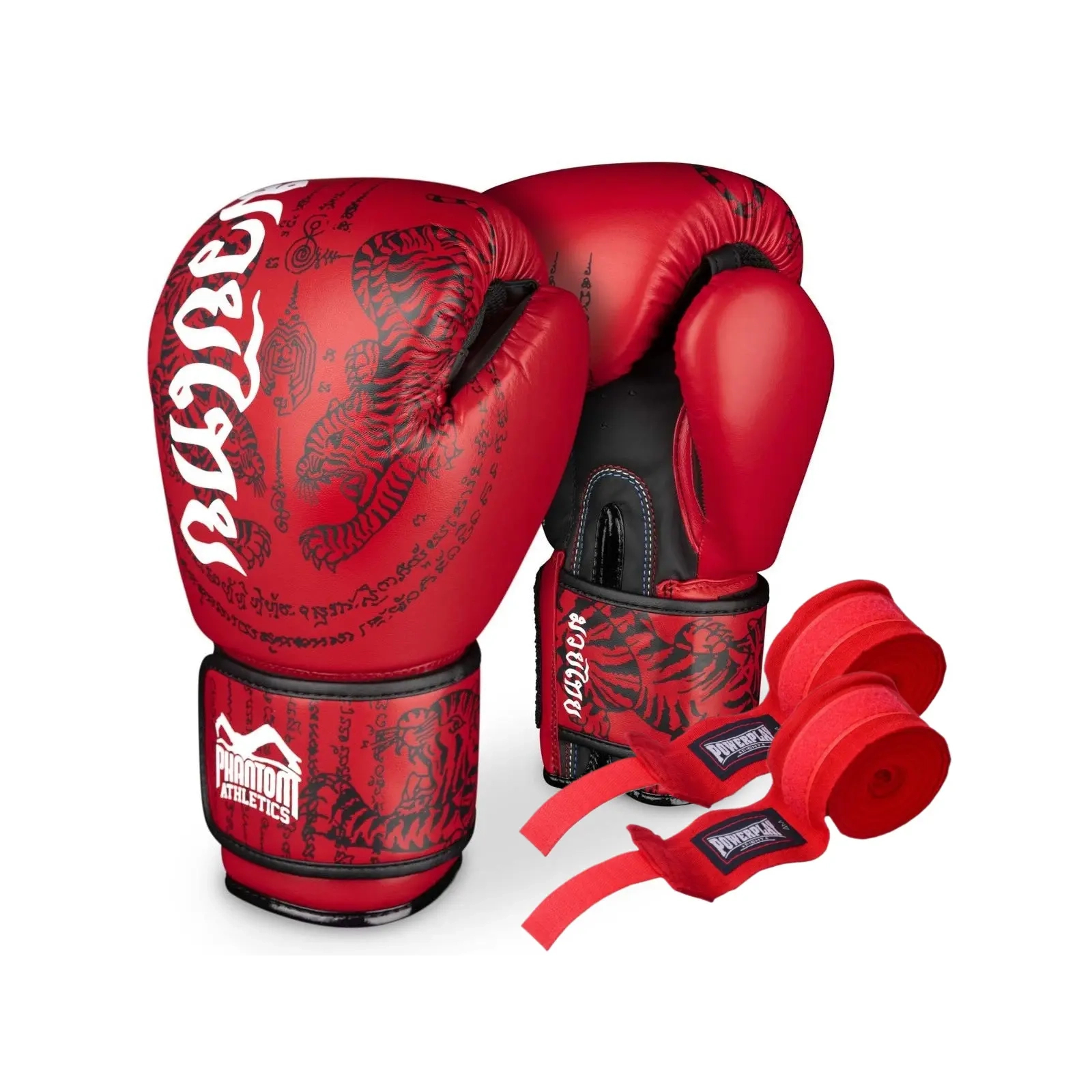 Боксерські рукавички Phantom Muay Thai Black 10oz (PHBG2329-10)