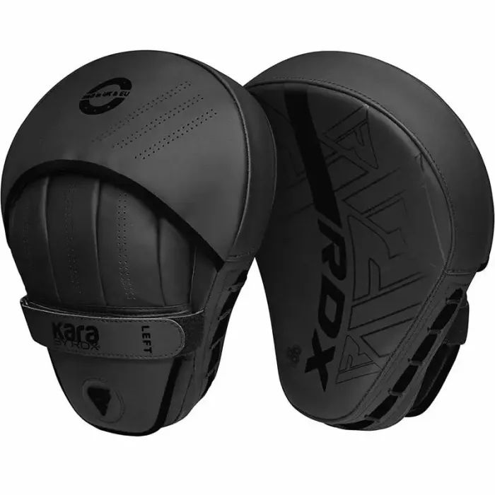 Лапы боксерские RDX F6 Kara Matte Black (FPR-F6MB)