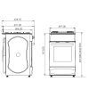 Плита Grunhelm G4F5600W изображение 4